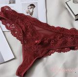 Cotton Levingne (Red) - Knickers