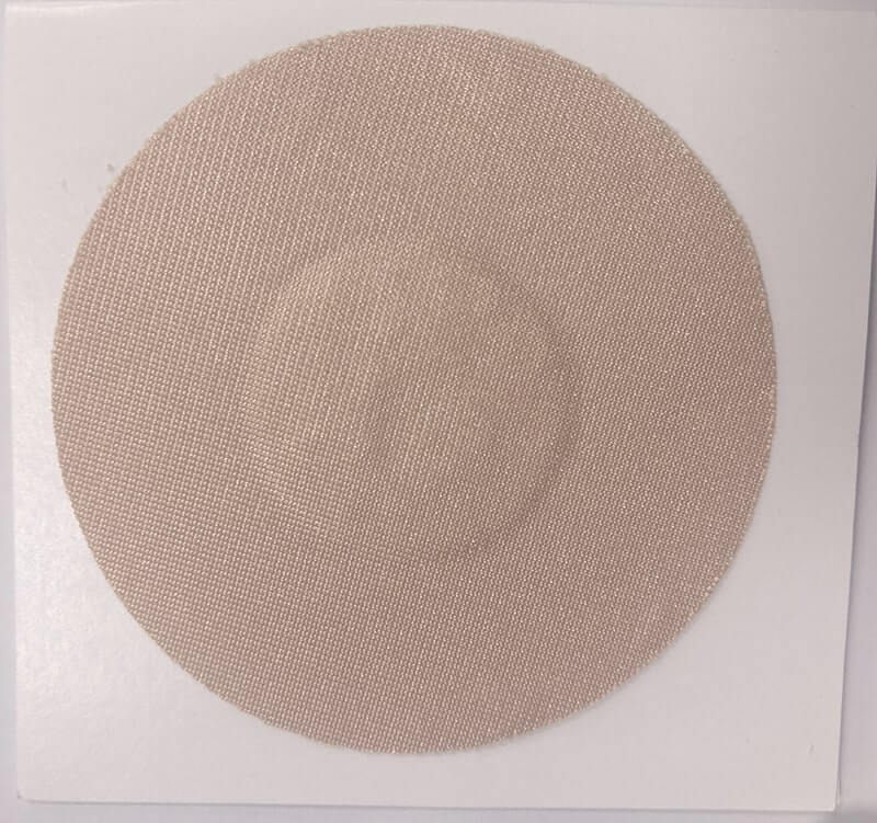 Reusable Nipple Cover Fabric Nude - Round